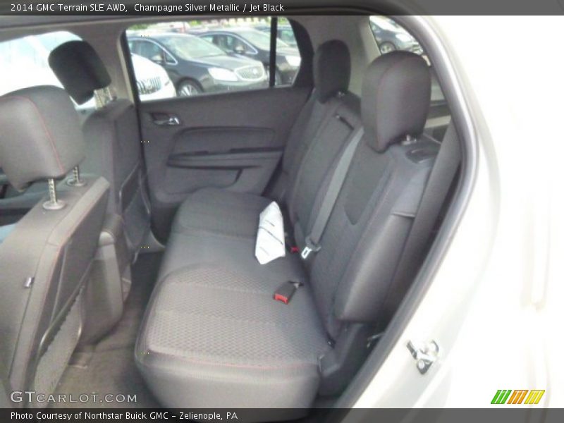 Champagne Silver Metallic / Jet Black 2014 GMC Terrain SLE AWD