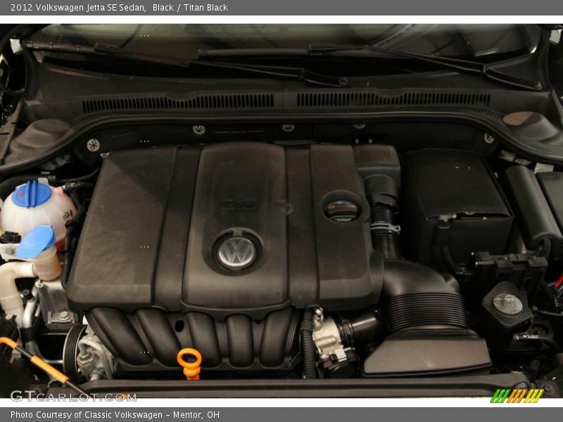 Black / Titan Black 2012 Volkswagen Jetta SE Sedan