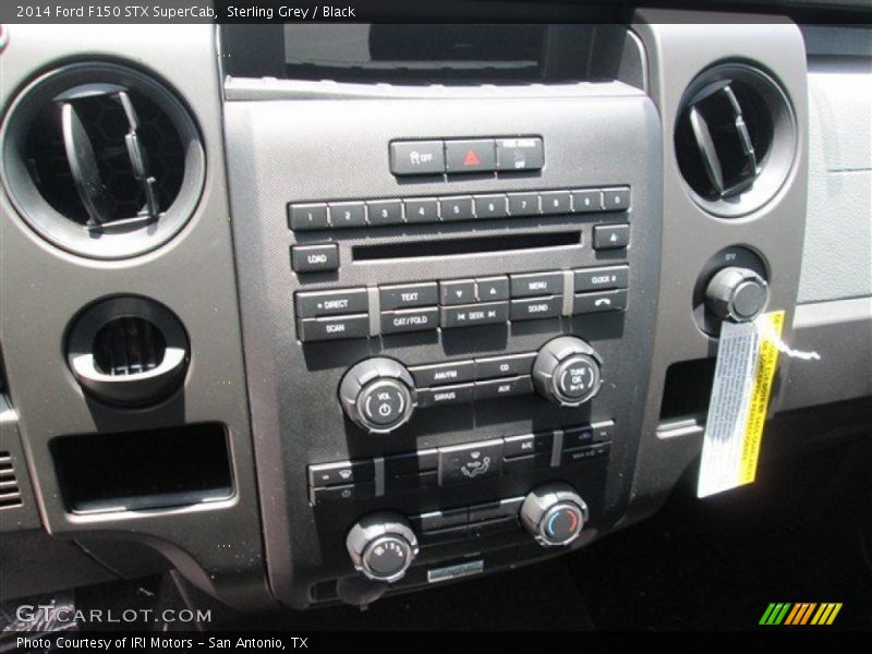 Sterling Grey / Black 2014 Ford F150 STX SuperCab