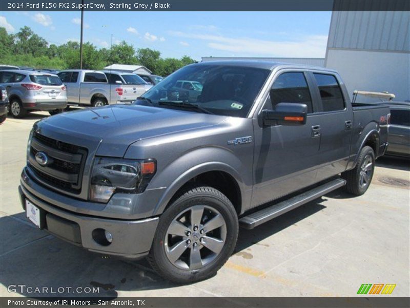 Sterling Grey / Black 2014 Ford F150 FX2 SuperCrew