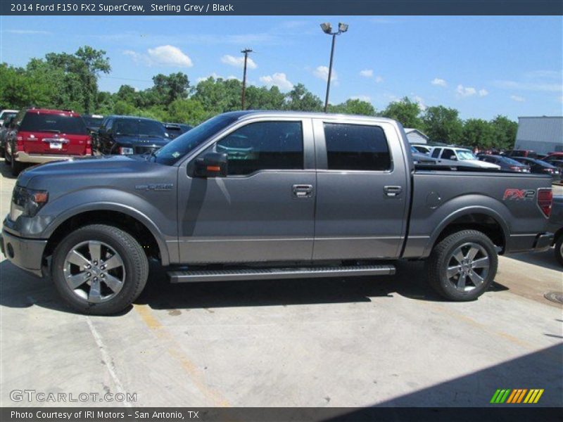 Sterling Grey / Black 2014 Ford F150 FX2 SuperCrew