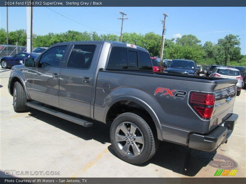 Sterling Grey / Black 2014 Ford F150 FX2 SuperCrew