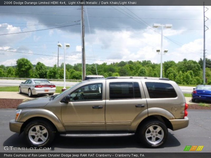 Light Khaki Metallic / Dark Khaki/Light Khaki 2006 Dodge Durango Limited HEMI 4x4