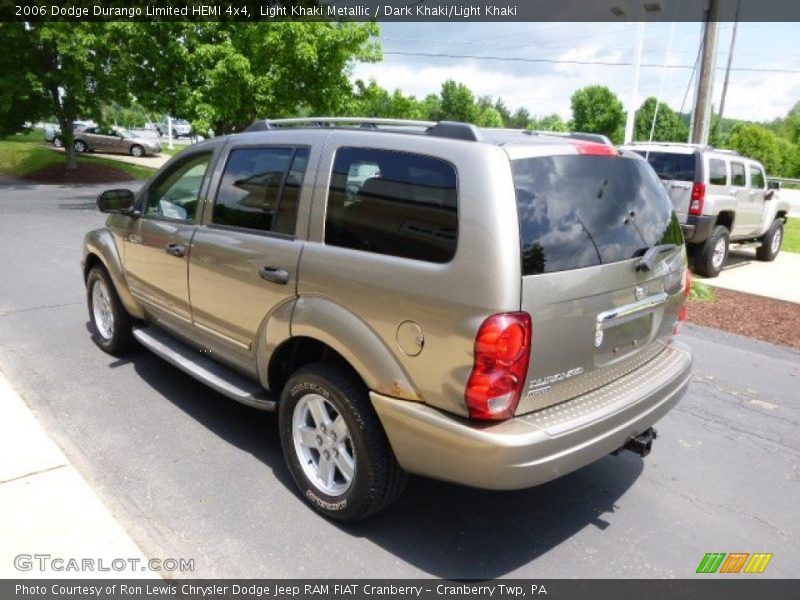 Light Khaki Metallic / Dark Khaki/Light Khaki 2006 Dodge Durango Limited HEMI 4x4