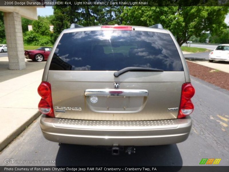 Light Khaki Metallic / Dark Khaki/Light Khaki 2006 Dodge Durango Limited HEMI 4x4
