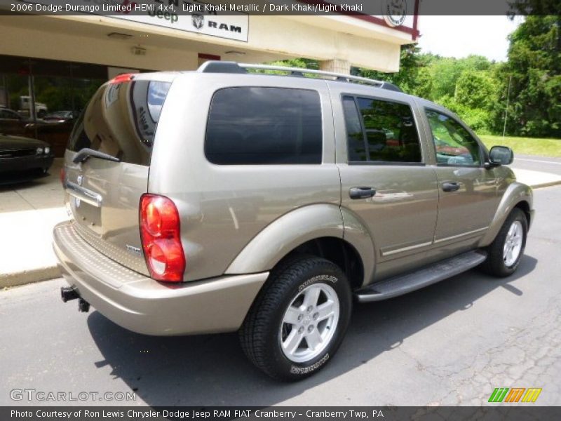 Light Khaki Metallic / Dark Khaki/Light Khaki 2006 Dodge Durango Limited HEMI 4x4