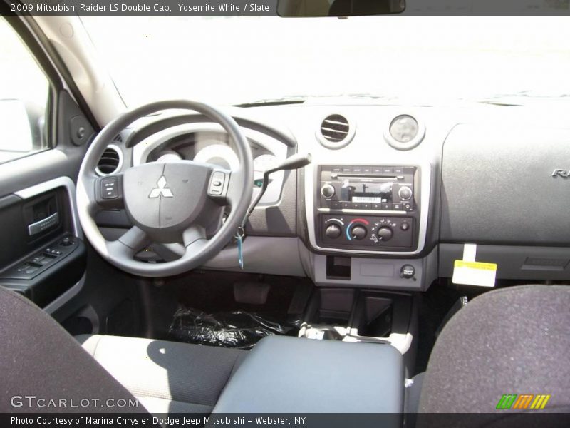 Yosemite White / Slate 2009 Mitsubishi Raider LS Double Cab