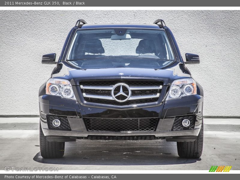 Black / Black 2011 Mercedes-Benz GLK 350