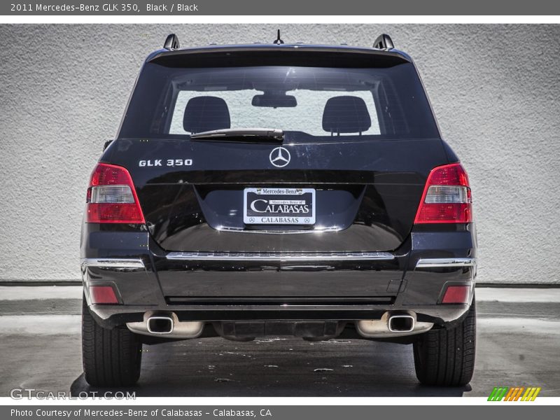 Black / Black 2011 Mercedes-Benz GLK 350