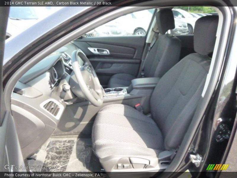 Carbon Black Metallic / Jet Black 2014 GMC Terrain SLE AWD