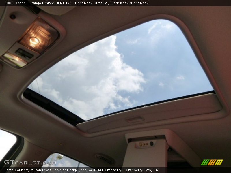 Light Khaki Metallic / Dark Khaki/Light Khaki 2006 Dodge Durango Limited HEMI 4x4