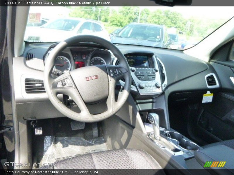 Carbon Black Metallic / Jet Black 2014 GMC Terrain SLE AWD