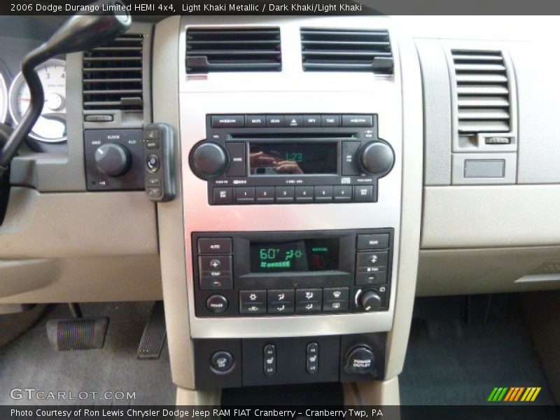 Light Khaki Metallic / Dark Khaki/Light Khaki 2006 Dodge Durango Limited HEMI 4x4