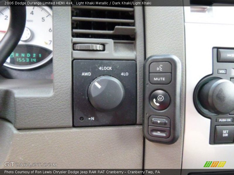 Light Khaki Metallic / Dark Khaki/Light Khaki 2006 Dodge Durango Limited HEMI 4x4