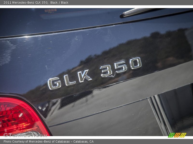 Black / Black 2011 Mercedes-Benz GLK 350