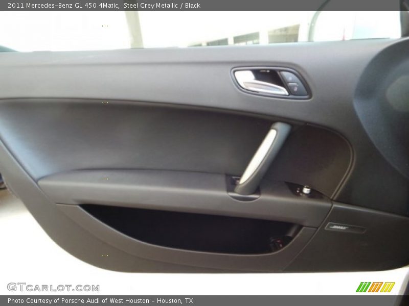 Steel Grey Metallic / Black 2011 Mercedes-Benz GL 450 4Matic