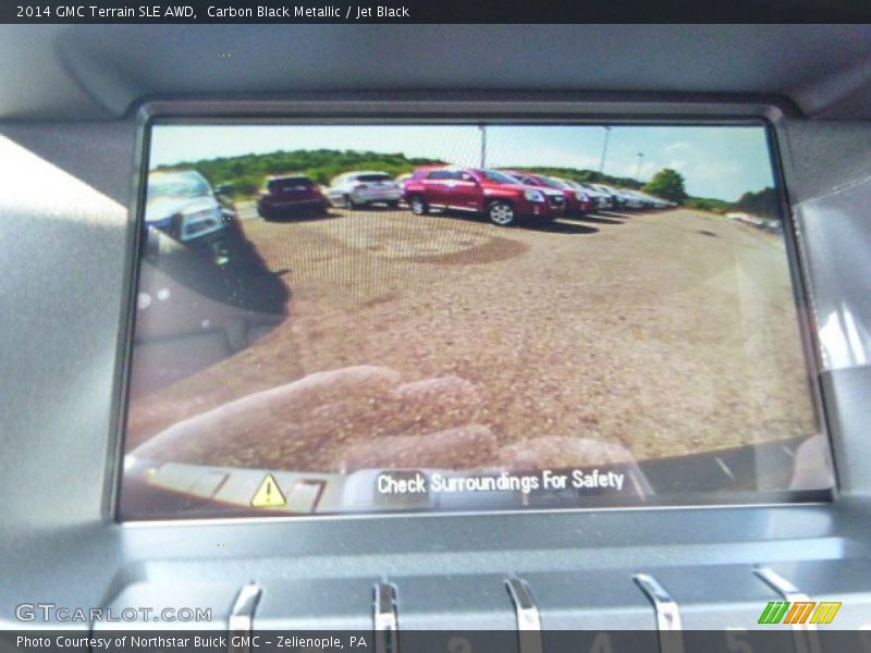Carbon Black Metallic / Jet Black 2014 GMC Terrain SLE AWD