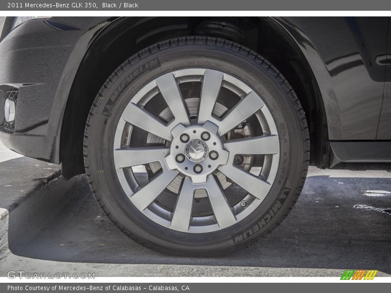 Black / Black 2011 Mercedes-Benz GLK 350