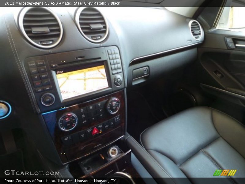 Steel Grey Metallic / Black 2011 Mercedes-Benz GL 450 4Matic