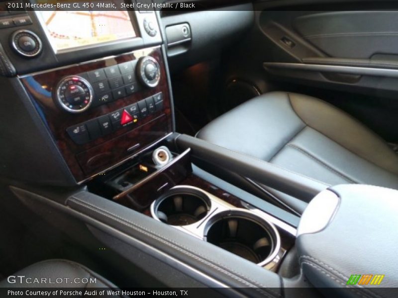 Steel Grey Metallic / Black 2011 Mercedes-Benz GL 450 4Matic