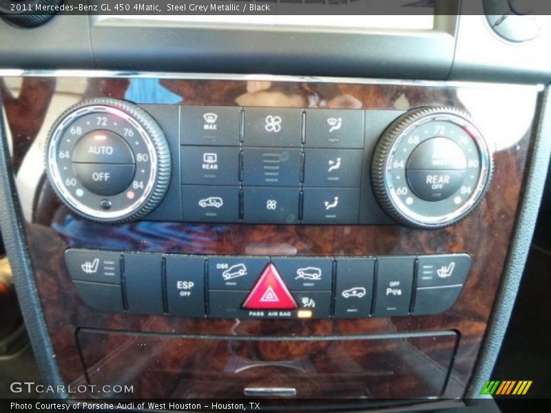 Steel Grey Metallic / Black 2011 Mercedes-Benz GL 450 4Matic