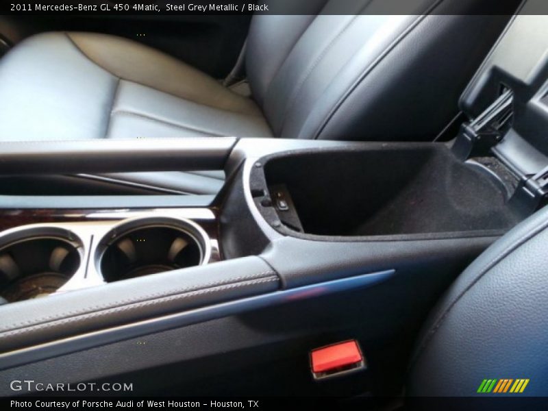 Steel Grey Metallic / Black 2011 Mercedes-Benz GL 450 4Matic