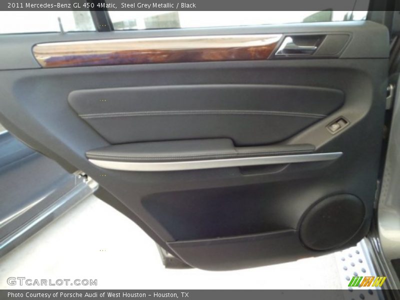 Steel Grey Metallic / Black 2011 Mercedes-Benz GL 450 4Matic