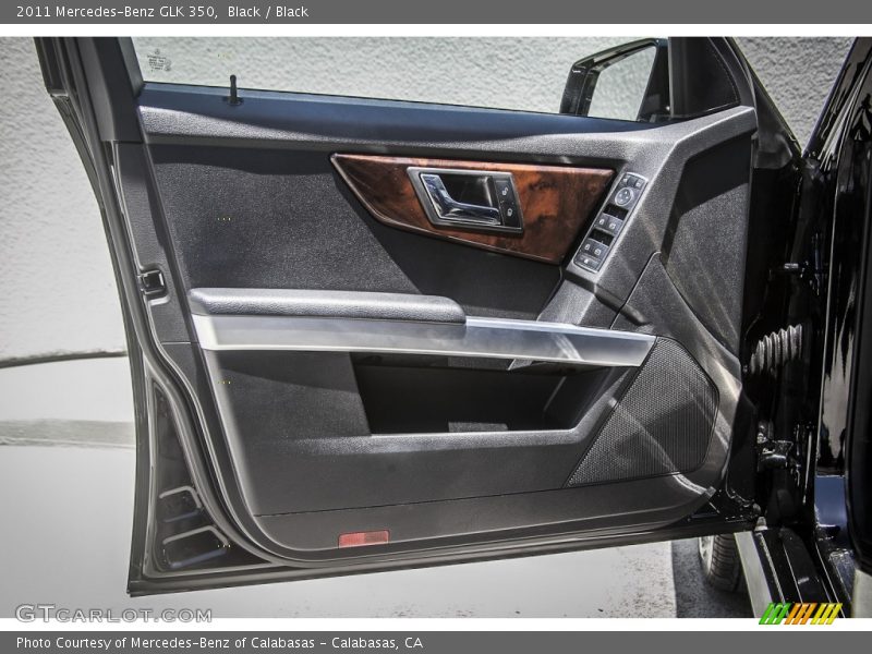Black / Black 2011 Mercedes-Benz GLK 350