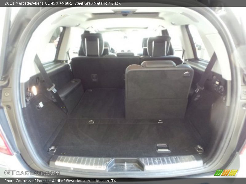 Steel Grey Metallic / Black 2011 Mercedes-Benz GL 450 4Matic