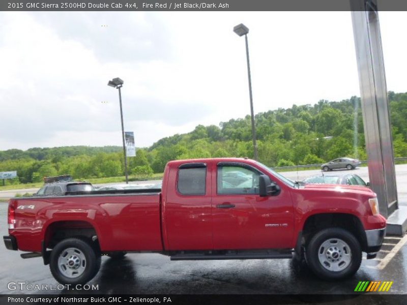 Fire Red / Jet Black/Dark Ash 2015 GMC Sierra 2500HD Double Cab 4x4