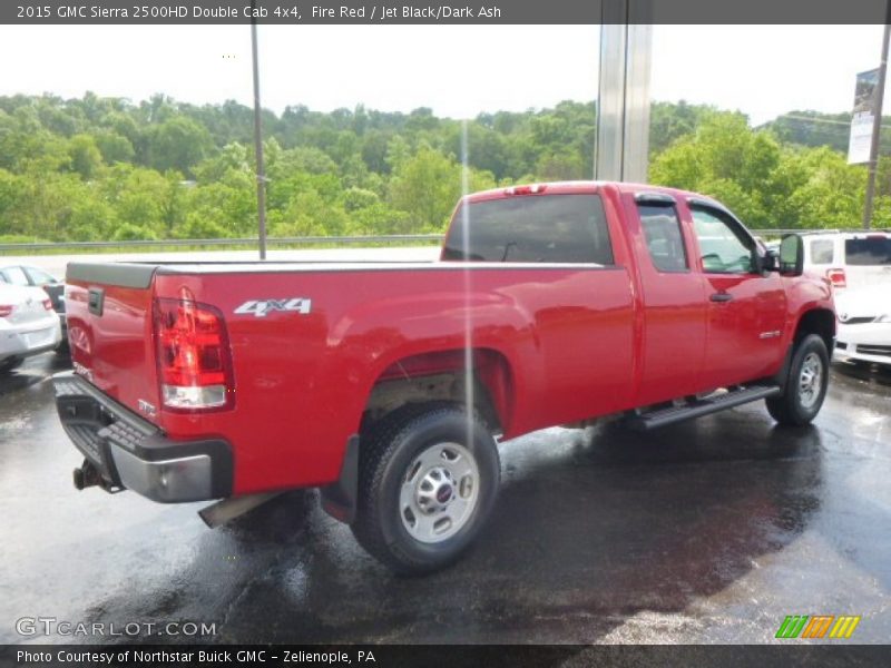 Fire Red / Jet Black/Dark Ash 2015 GMC Sierra 2500HD Double Cab 4x4