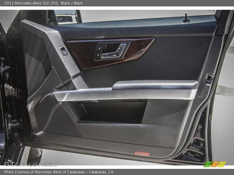 Black / Black 2011 Mercedes-Benz GLK 350
