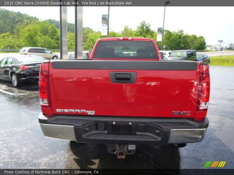 Fire Red / Jet Black/Dark Ash 2015 GMC Sierra 2500HD Double Cab 4x4
