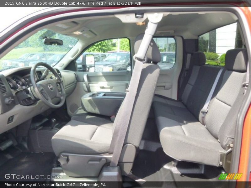 Fire Red / Jet Black/Dark Ash 2015 GMC Sierra 2500HD Double Cab 4x4
