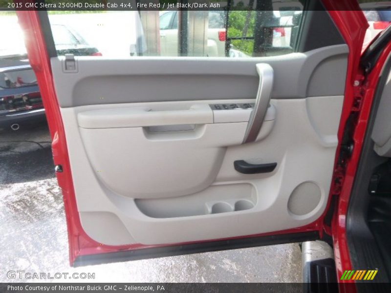 Fire Red / Jet Black/Dark Ash 2015 GMC Sierra 2500HD Double Cab 4x4
