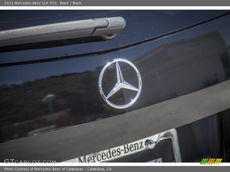 Black / Black 2011 Mercedes-Benz GLK 350