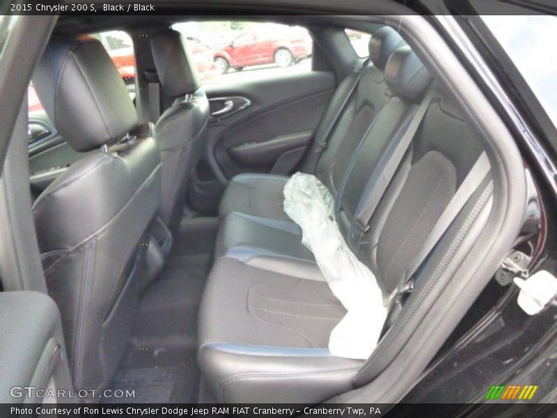 Black / Black 2015 Chrysler 200 S