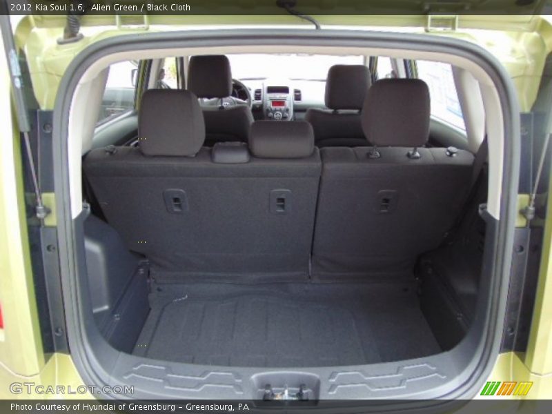 Alien Green / Black Cloth 2012 Kia Soul 1.6