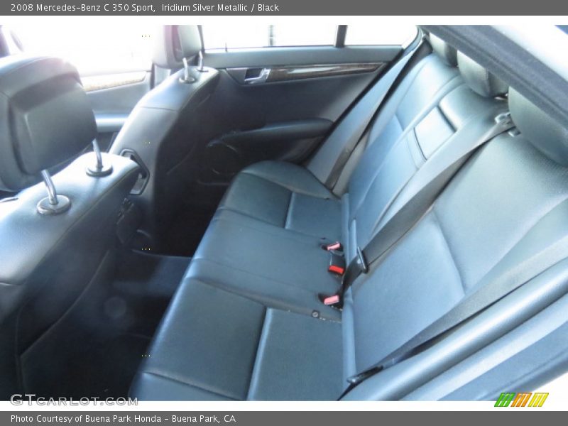 Iridium Silver Metallic / Black 2008 Mercedes-Benz C 350 Sport