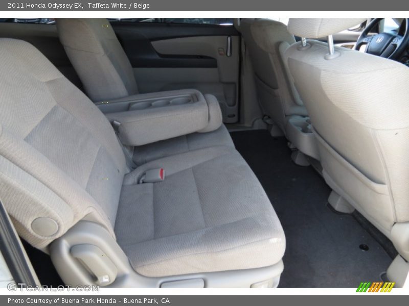 Taffeta White / Beige 2011 Honda Odyssey EX