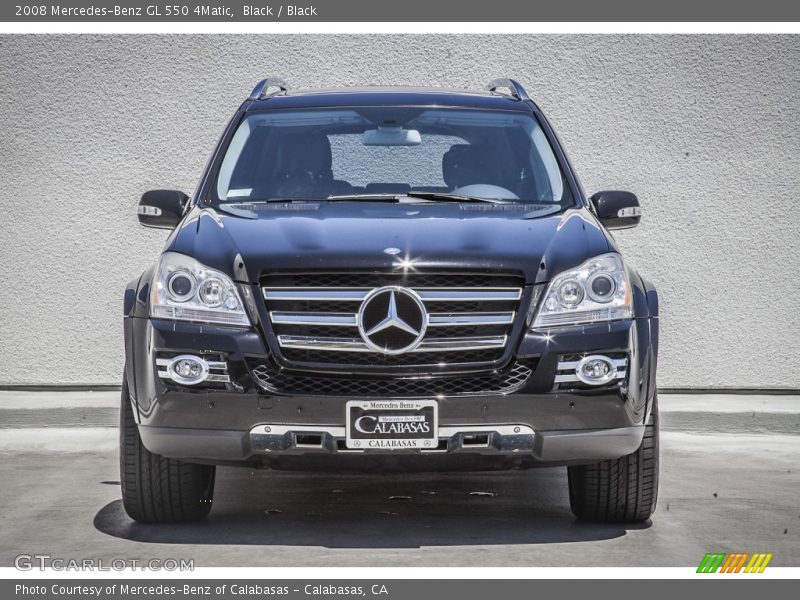 Black / Black 2008 Mercedes-Benz GL 550 4Matic
