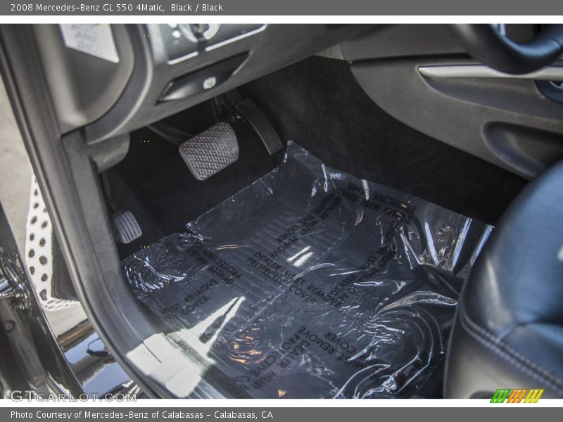 Black / Black 2008 Mercedes-Benz GL 550 4Matic