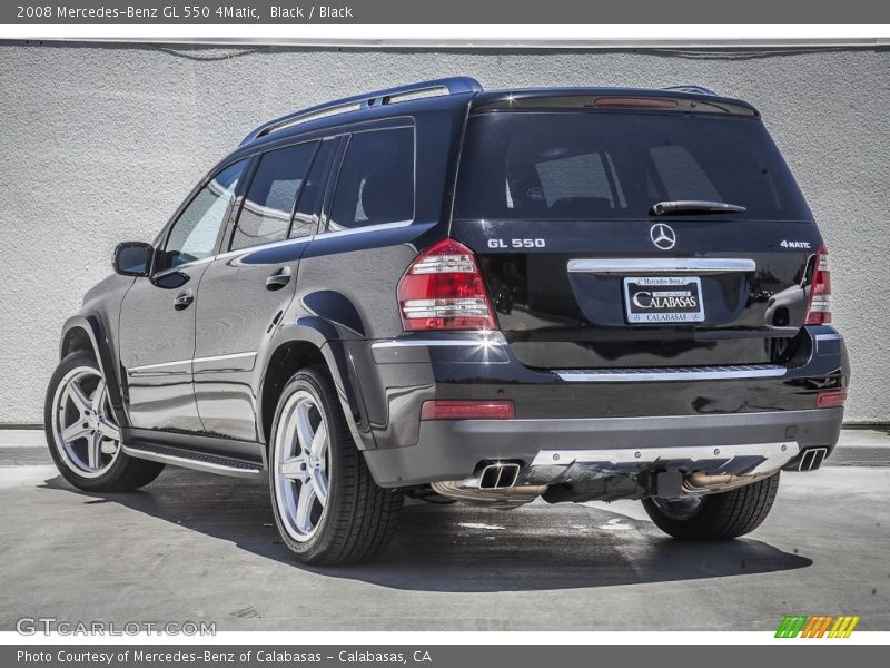 Black / Black 2008 Mercedes-Benz GL 550 4Matic