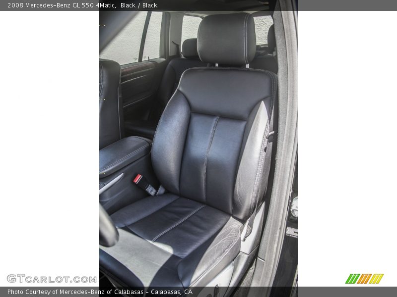 Black / Black 2008 Mercedes-Benz GL 550 4Matic