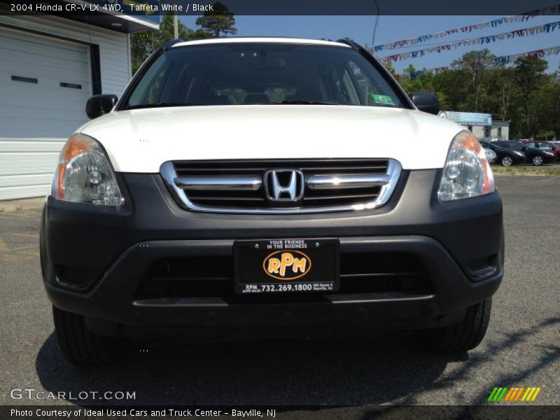 Taffeta White / Black 2004 Honda CR-V LX 4WD