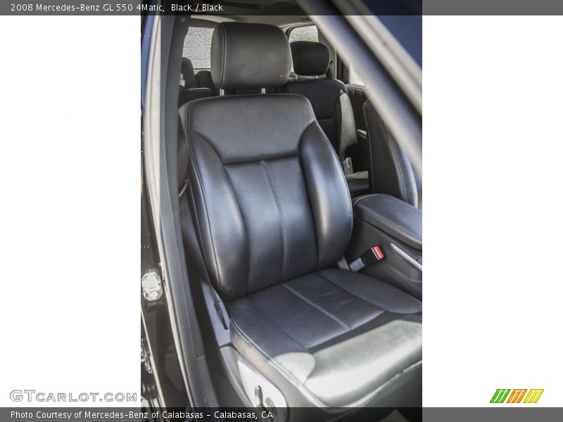 Black / Black 2008 Mercedes-Benz GL 550 4Matic