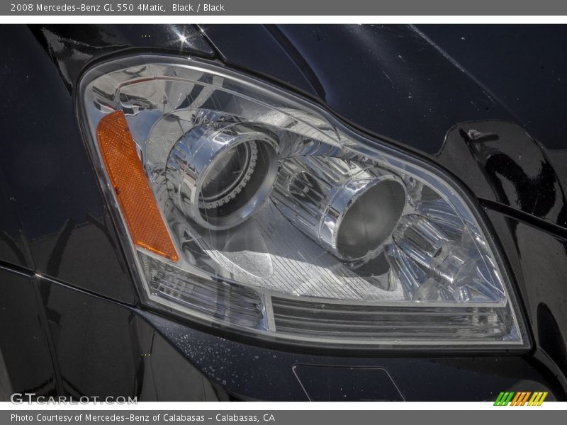 Black / Black 2008 Mercedes-Benz GL 550 4Matic