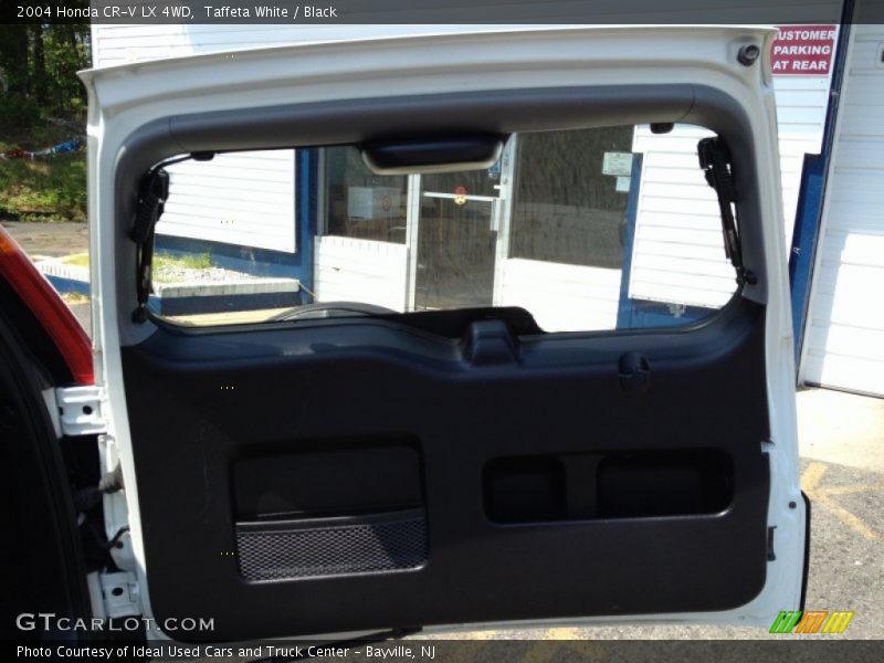Taffeta White / Black 2004 Honda CR-V LX 4WD