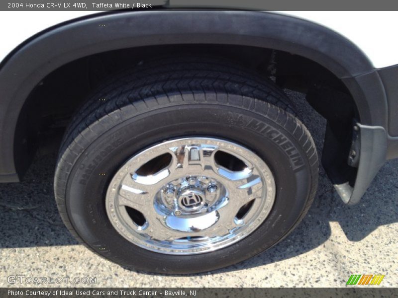 Taffeta White / Black 2004 Honda CR-V LX 4WD