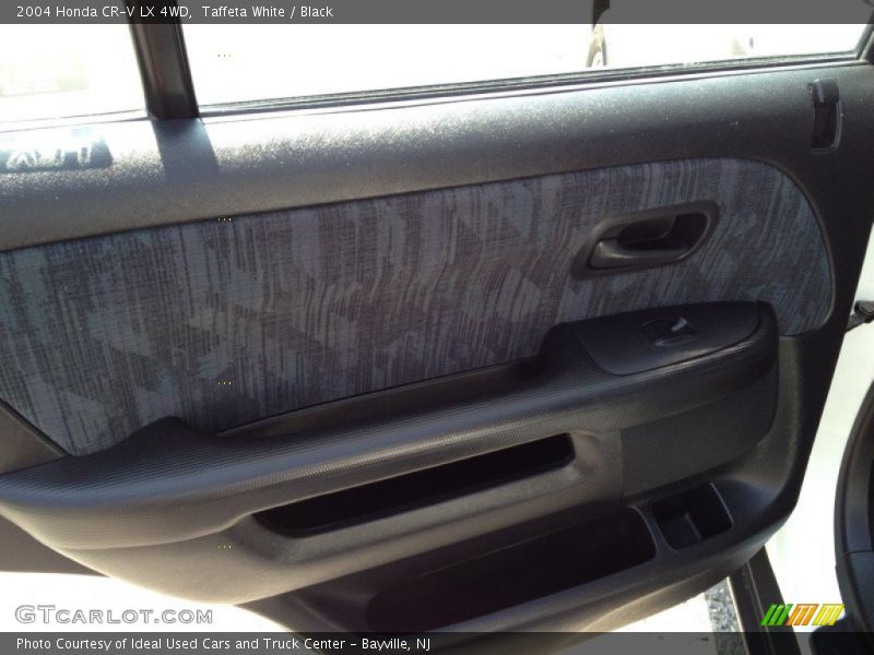 Taffeta White / Black 2004 Honda CR-V LX 4WD